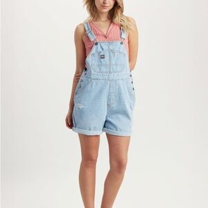 UNIONBAY Women's Light Blue Denim Overalls